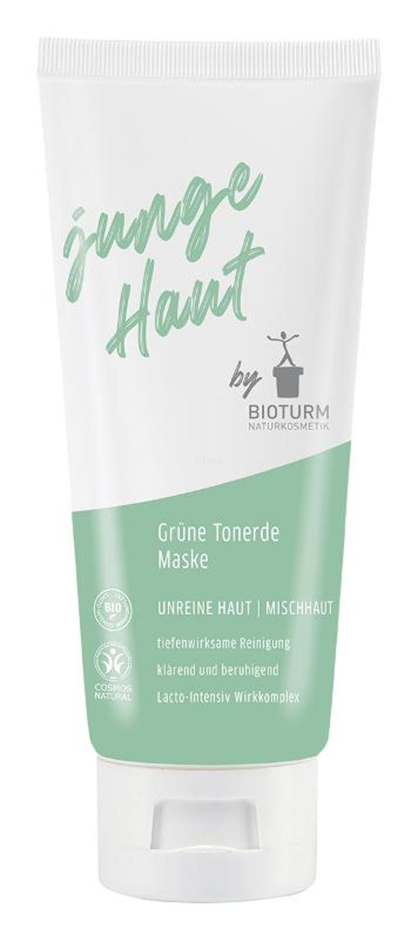 Produktfoto zu Grüne Tonerde Maske junge Haut