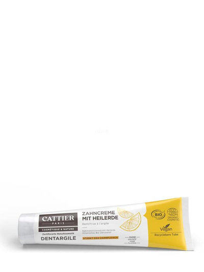 Produktfoto zu Zahncreme mit Heilerde Zitrone