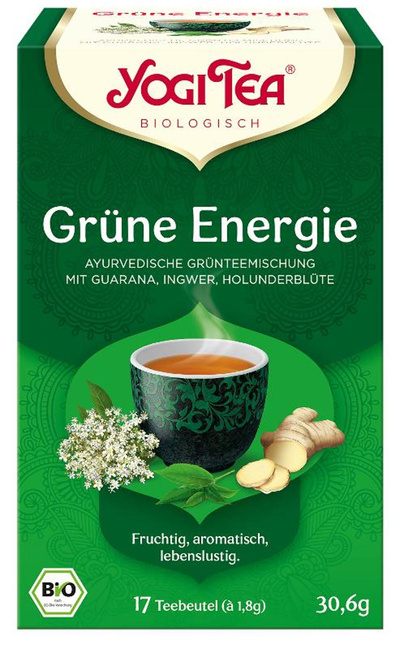 Produktfoto zu Yogi Tee Grüne Energie