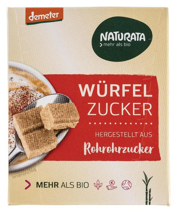 Produktfoto zu Würfelzucker aus Rohrohrzucker