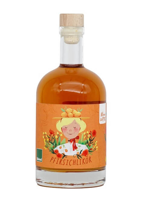 Produktfoto zu Pfirsichlikör 0,5 l
