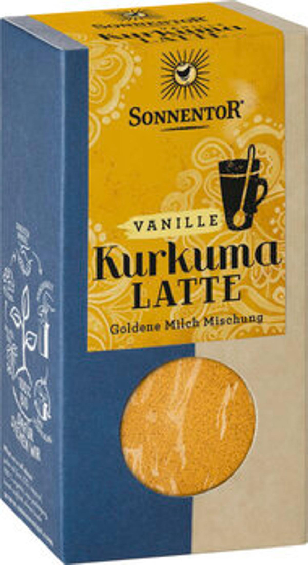 Produktfoto zu Kurkuma-Latte Vanille Tüte