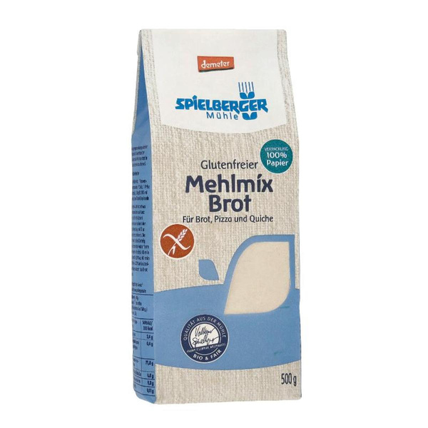 Produktfoto zu Mehlmix Brot glutenfrei für Brot Pizza und Quiche