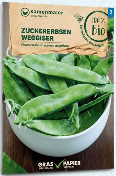Produktfoto zu Saatgut Zuckererbsen