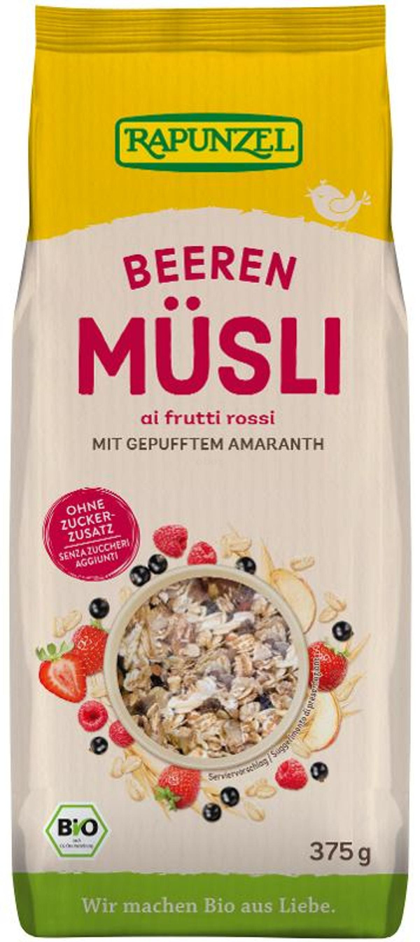 Produktfoto zu Beeren Müsli Amaranth