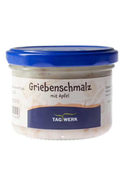 Produktfoto zu Griebenschmalz mit Apfel