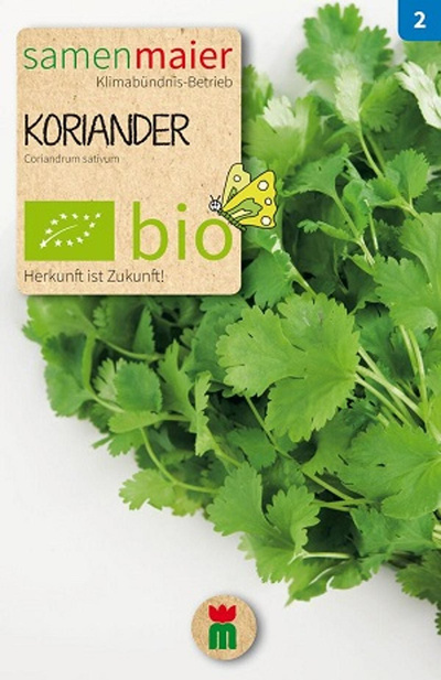 Produktfoto zu Saatgut Koriander