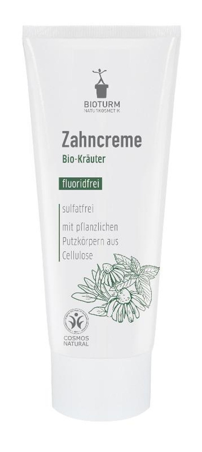 Produktfoto zu Zahncreme Bio Kräuter fluoridfrei