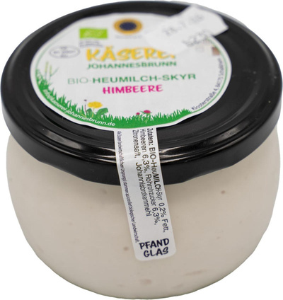 Produktfoto zu Heumilch Skyr Himbeere