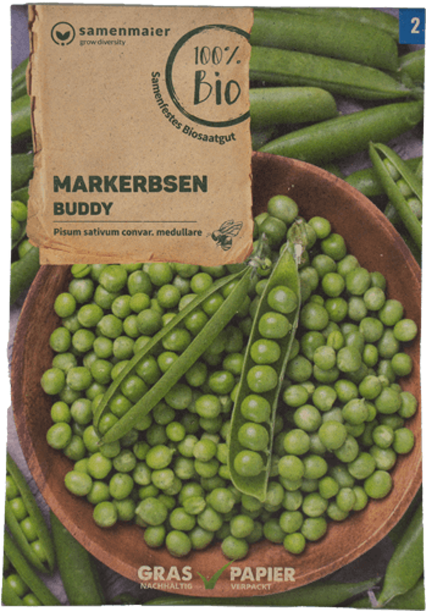 Produktfoto zu Saatgut Markerbsen Buddy