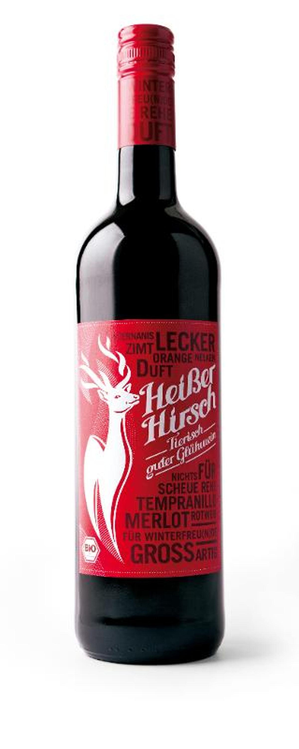 Produktfoto zu Glühwein rot