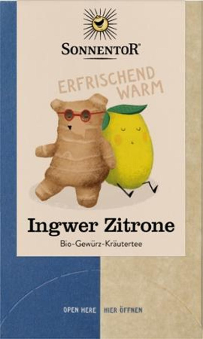 Produktfoto zu Ingwer Zitrone Tee