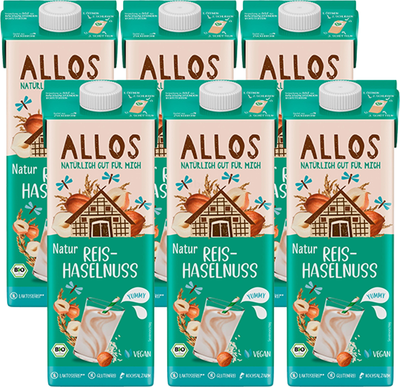 Produktfoto zu Reis-Haselnuss-Drink Gebinde