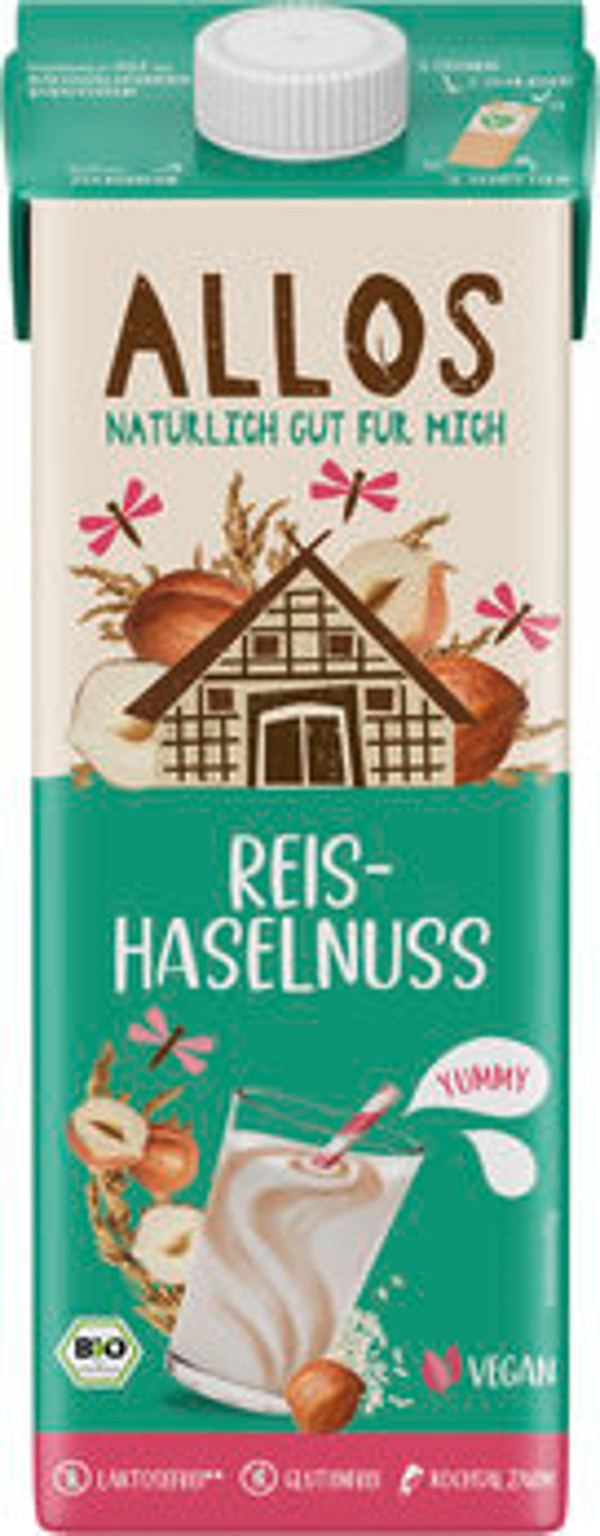 Produktfoto zu Reis-Haselnuss-Drink
