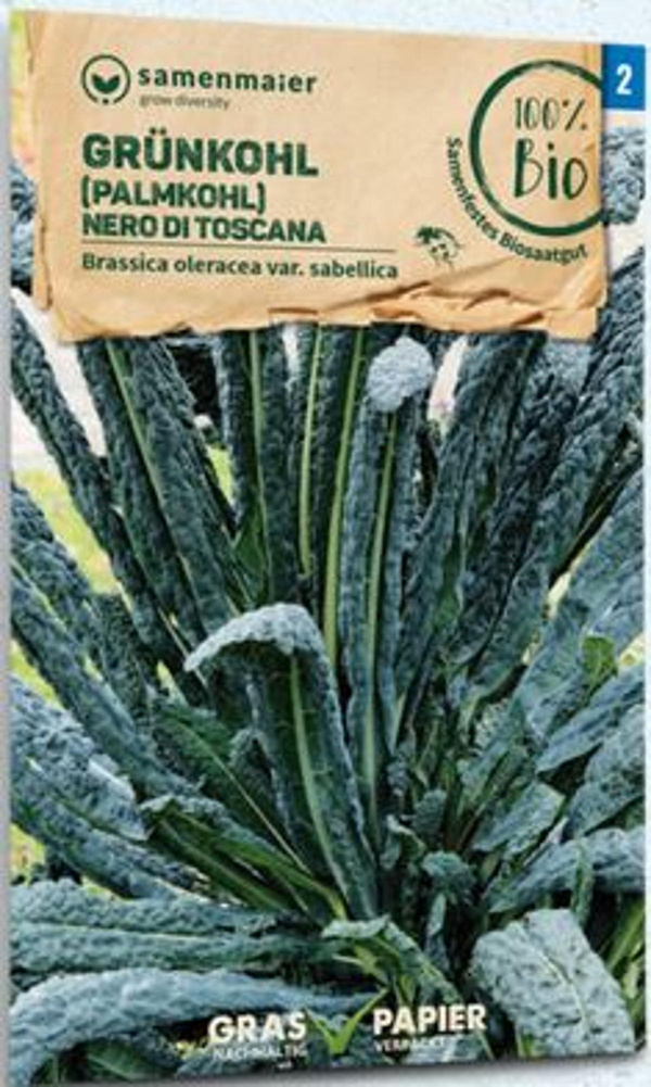Produktfoto zu Saatgut Schwarzkohl Nero di Toscana