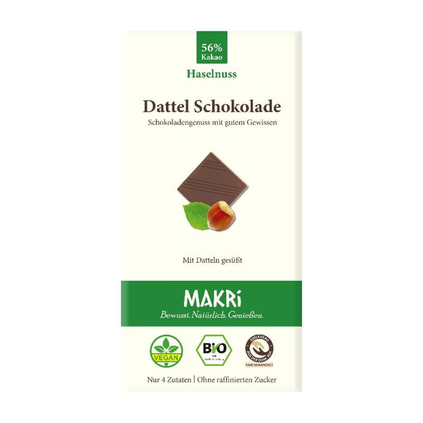 Produktfoto zu Dattel Schokolade Haselnuss