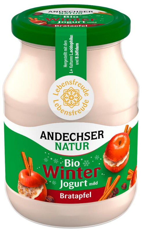 Produktfoto zu Joghurt Glas Bratapfel
