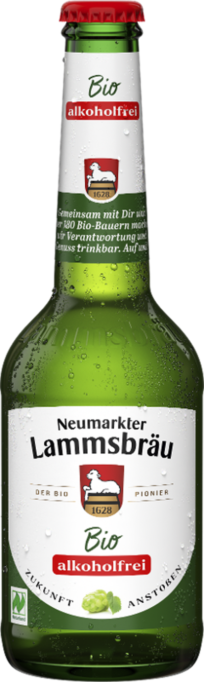 Produktfoto zu Lammsbräu Hell alkoholfrei