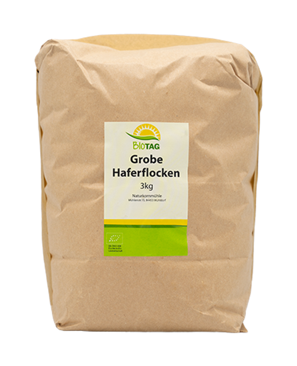 Produktfoto zu Haferflocken grob 3 Kg