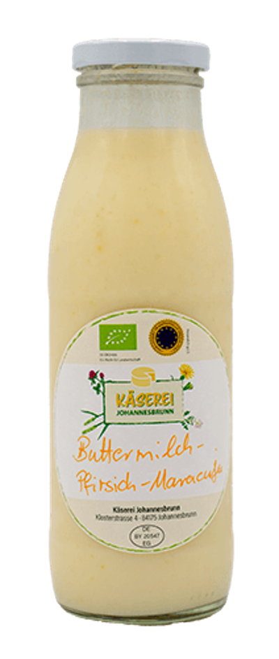 Produktfoto zu Buttermilch Pfirsich Maracuja