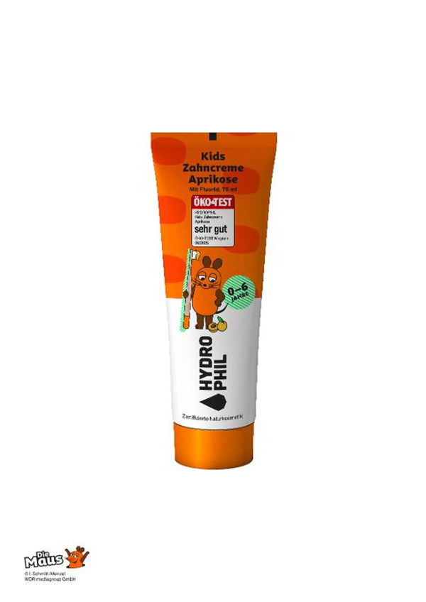 Produktfoto zu Zahncreme für Kinder Aprikose