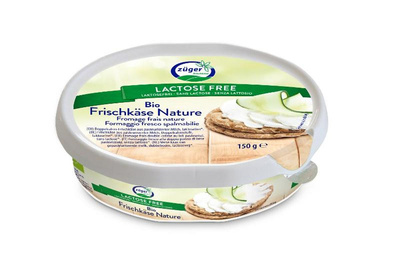 Produktfoto zu Frischkäse Natur lactosefrei