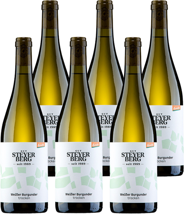 Produktfoto zu Weißer Burgunder trocken Kiste