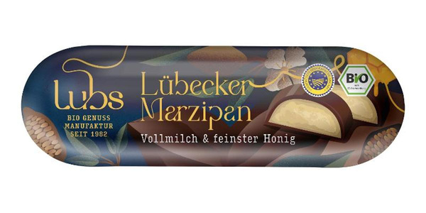 Produktfoto zu Lübecker Marzipan Vollmilch & feinster Honig
