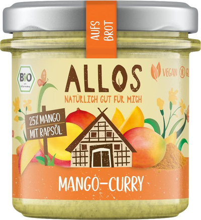Produktfoto zu Aufs Brot Mango & Curry