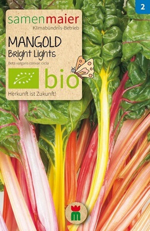 Produktfoto zu Saatgut Mangold Bright Lights