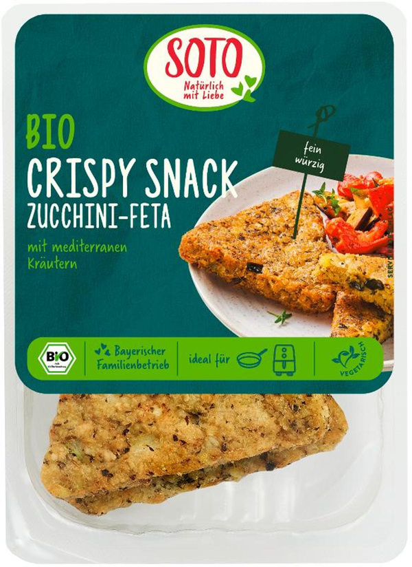 Produktfoto zu Crispy Snack Zucchini