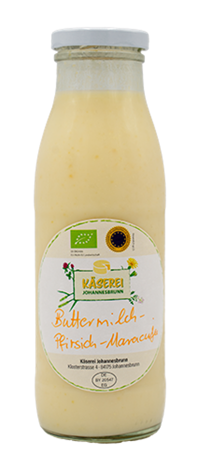 Produktfoto zu Buttermilch Pfirsich Maracuja
