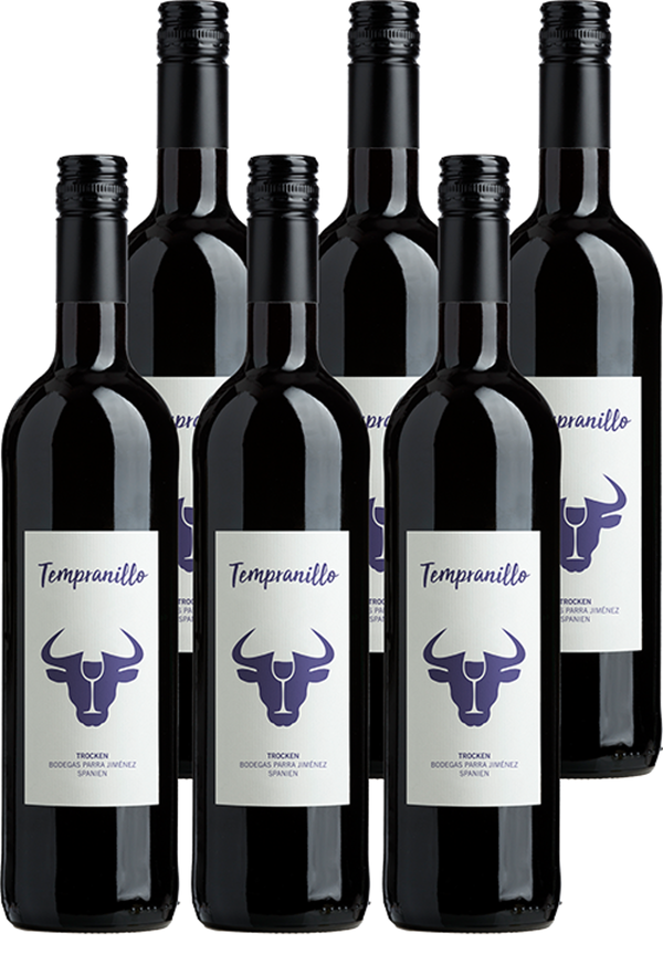 Produktfoto zu Tempranillo rot Kiste