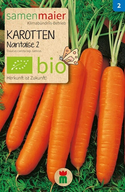 Produktfoto zu Saatgut Karotten Nantaise 2