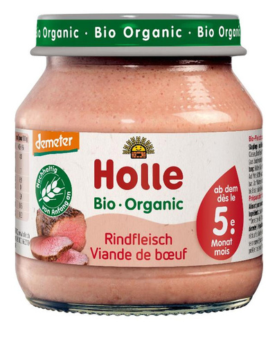 Produktfoto zu Babygläschen Rindfleisch