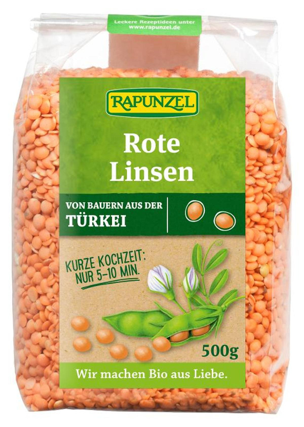 Produktfoto zu Linsen Rot