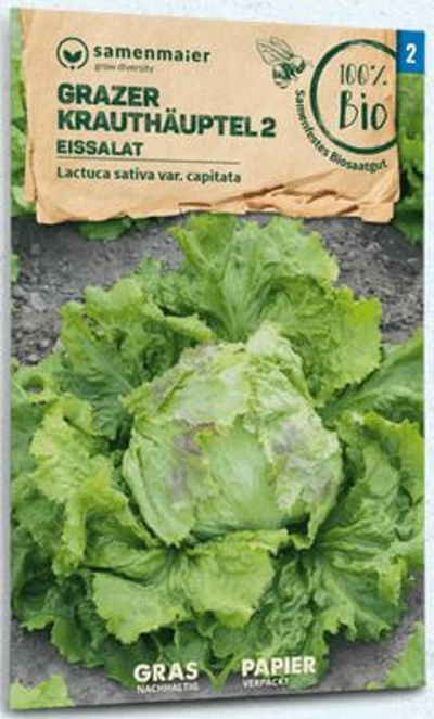 Produktfoto zu Saatgut Grazer Krauthäuptel