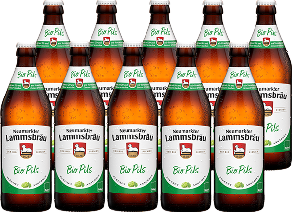 Produktfoto zu Lammsbräu Pilsner10 x 0,5 Liter