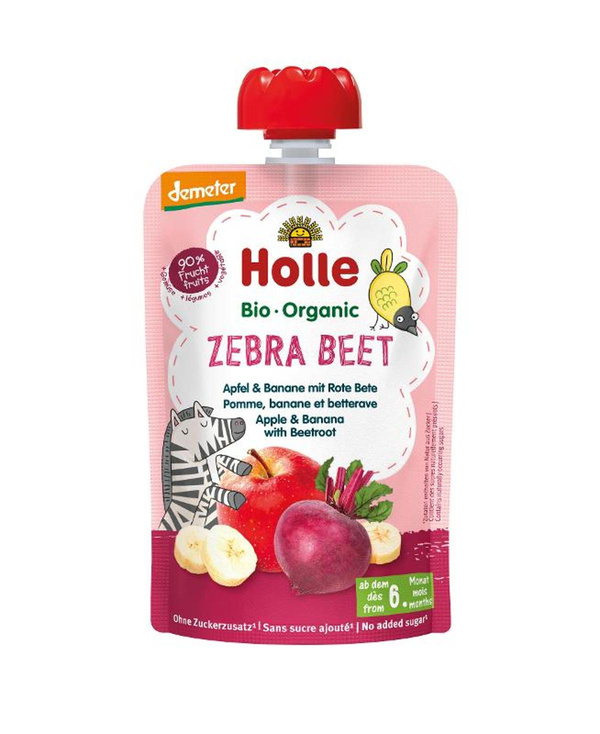 Produktfoto zu Fruchtpüree Zebra Beet