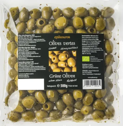 Produktfoto zu Oliven grün entsteint