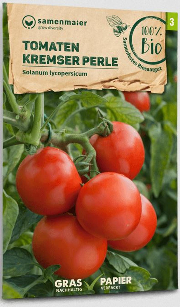 Produktfoto zu Saatgut Tomaten Kremser Perle