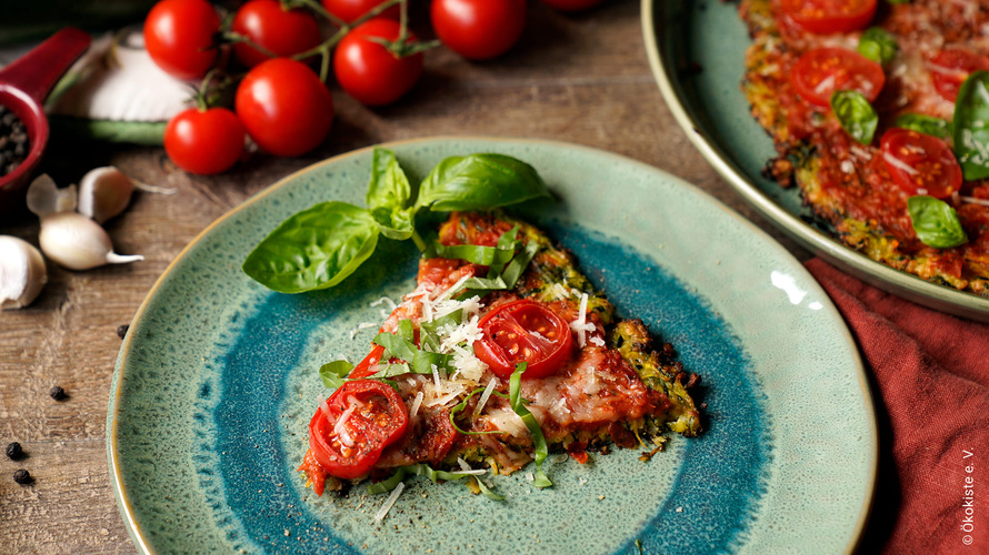 Rezeptbild für Zucchini-Pizza