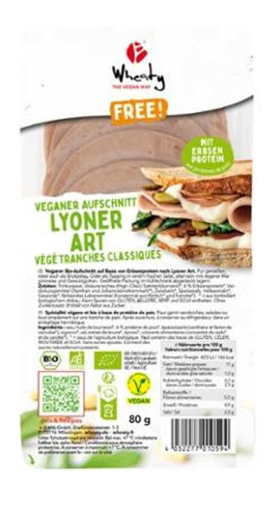 Produktfoto zu Veganer Aufschnitt Lyoner