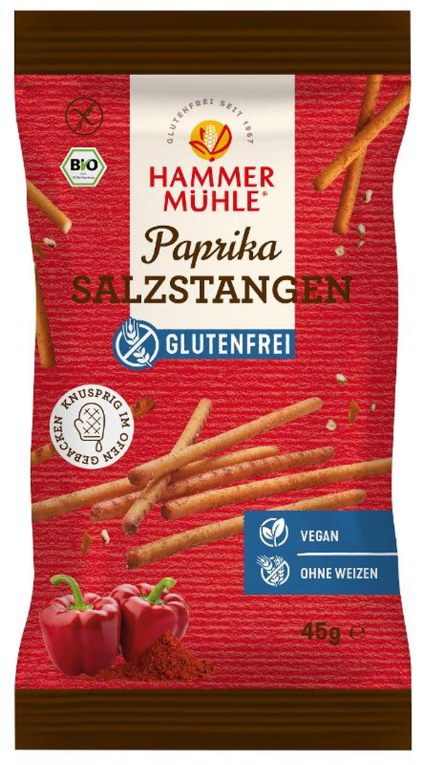 Produktfoto zu Paprika Salzstangen