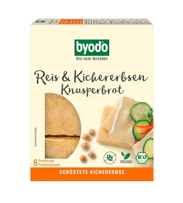 Produktfoto zu Reis & Kichererbsen Knusperbrot