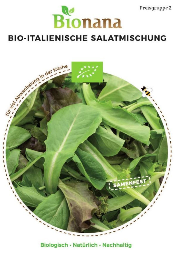 Produktfoto zu Saatgut Italienische Salatmischung