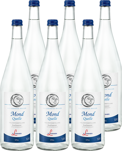 Produktfoto zu St. Leonhards Mondquelle Vollmond 6 x 1 Liter