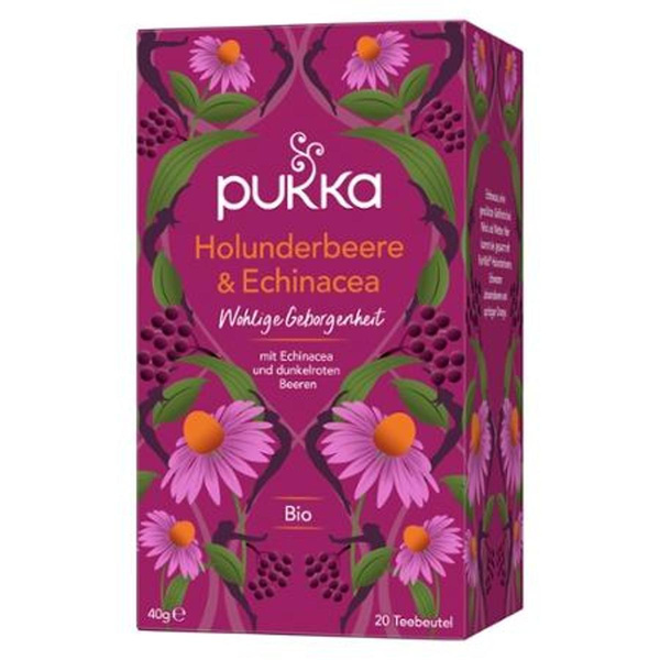 Produktfoto zu Holunderbeere & Echinacea Tee