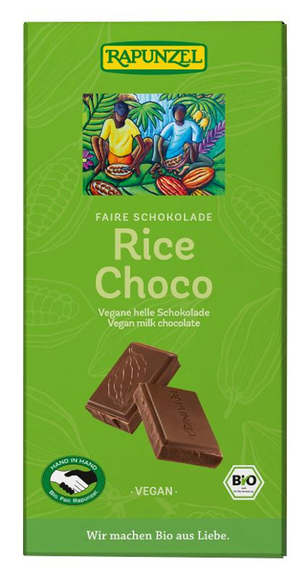 Produktfoto zu Reismilch Schokolade