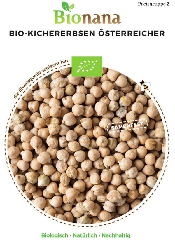 Produktfoto zu Saatgut Kichererbse Österreicher